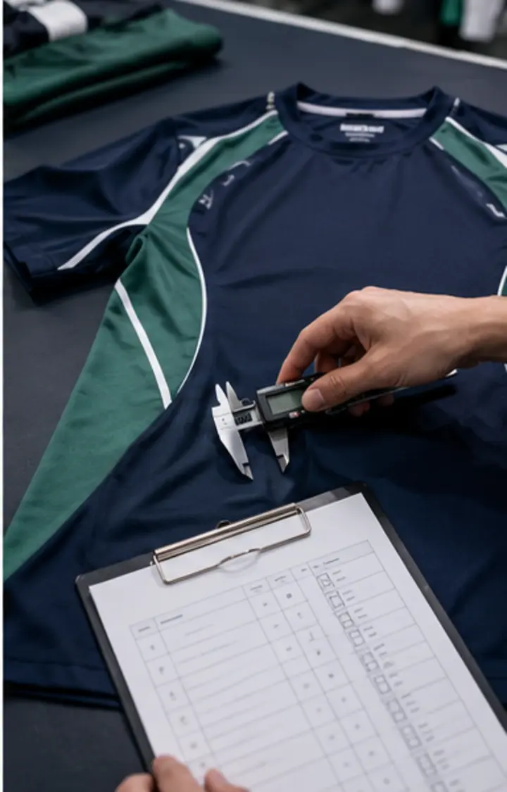 Finished garment measurement and validation review