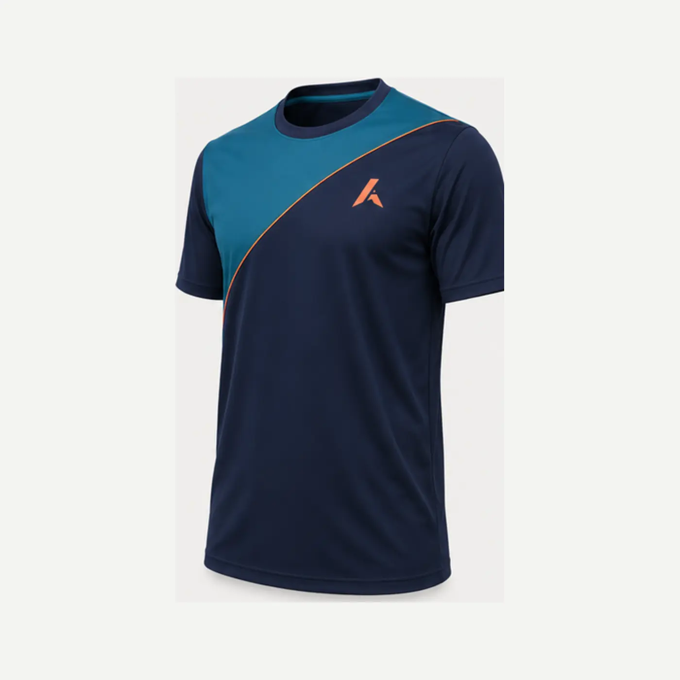 Performance T-Shirt Reference 01 — three-quarter view