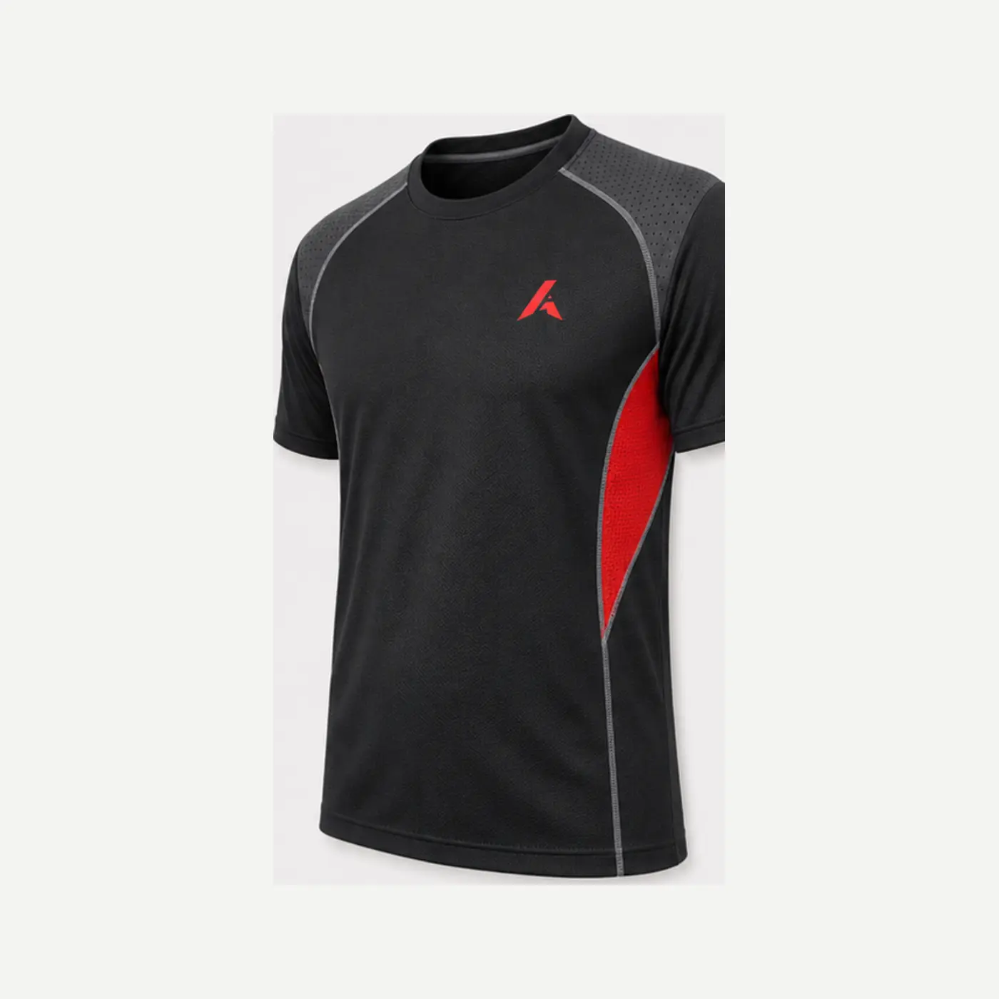 Performance T-Shirt Reference 02 — three-quarter view
