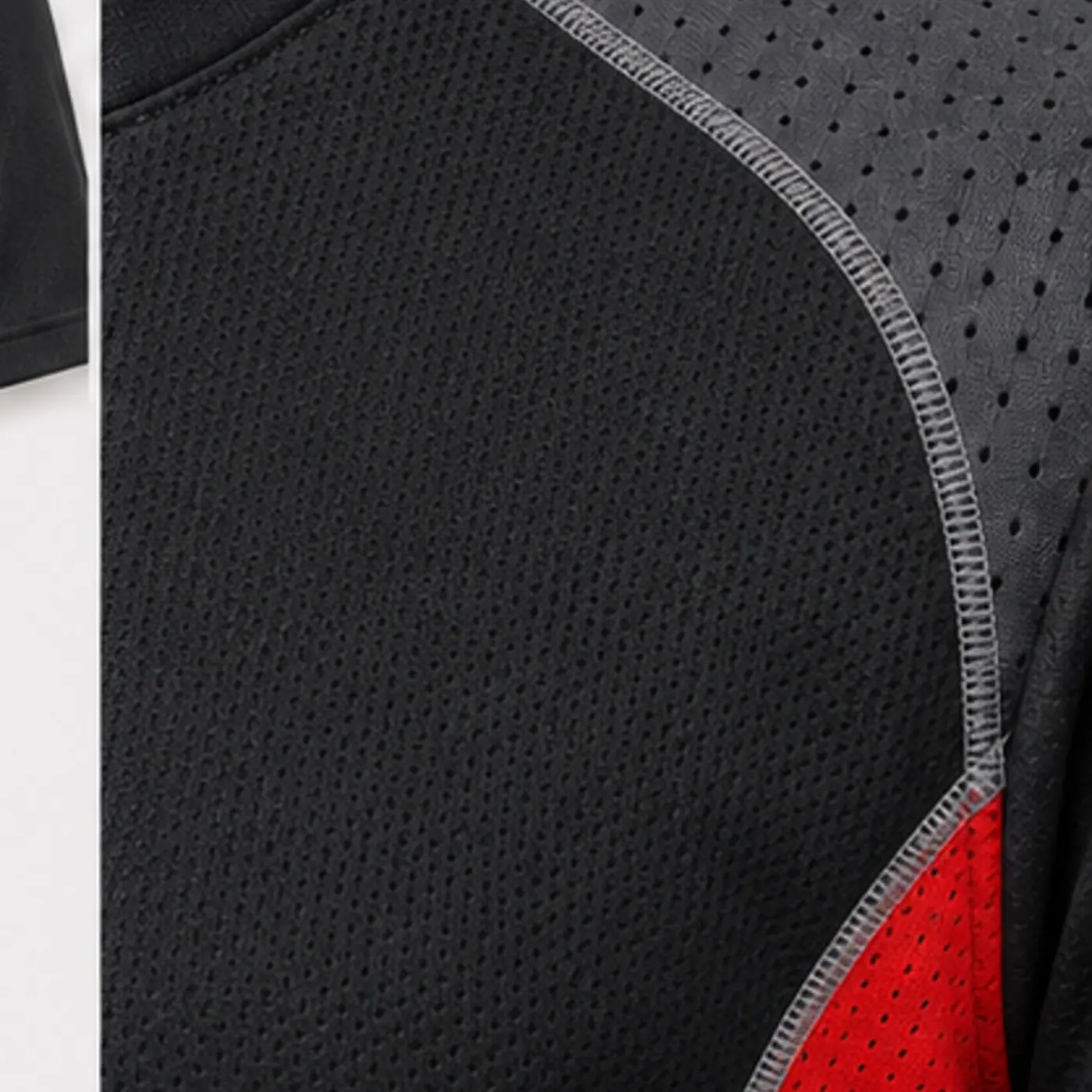 Performance T-Shirt Reference 02 — fabric and construction detail