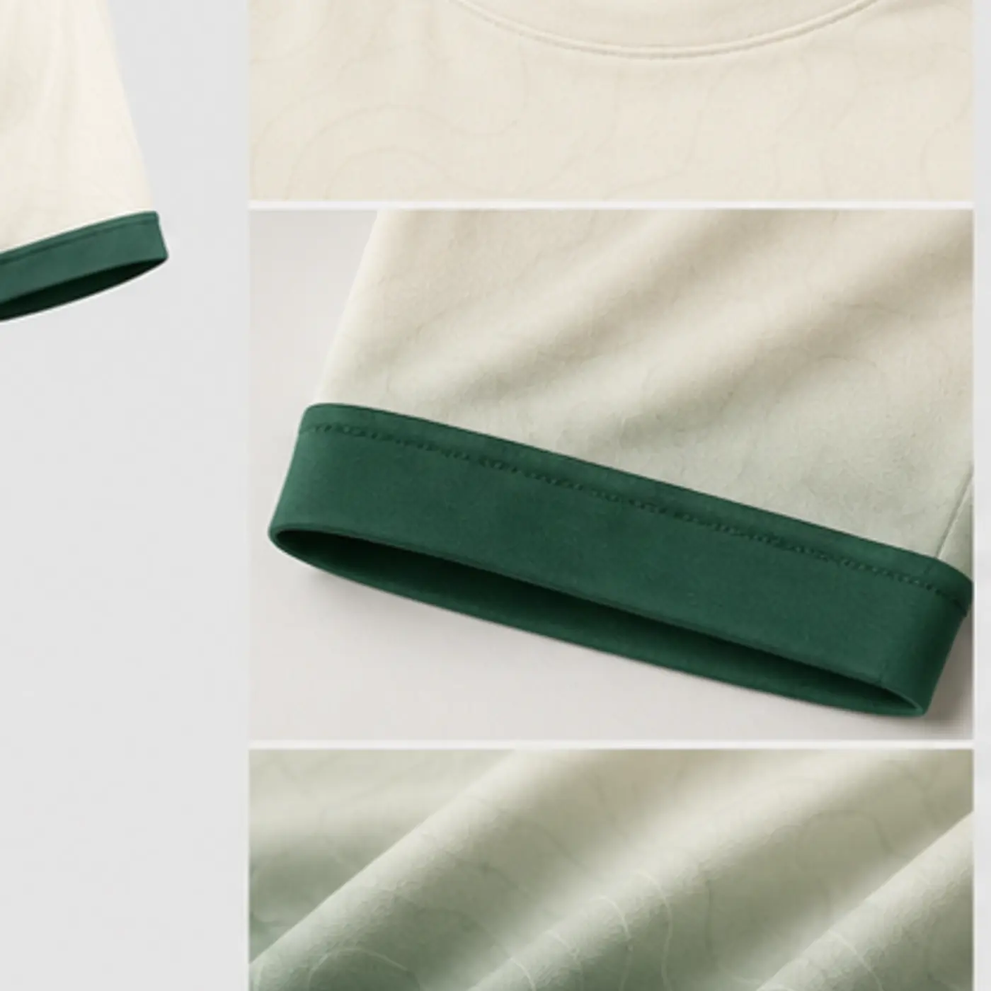 Performance T-Shirt Reference 03 — fabric and construction detail