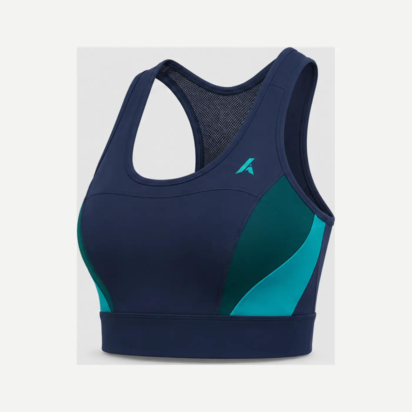 Sports Bra Reference 01 — three-quarter view