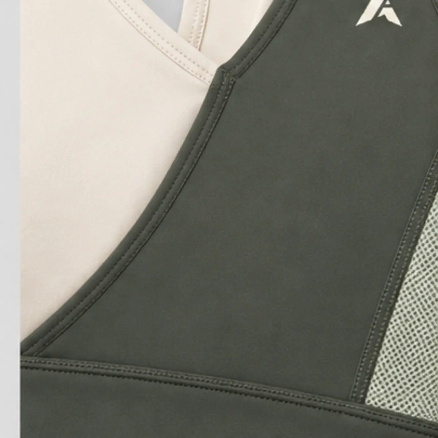 Sports Bra Reference 03 — fabric and construction detail