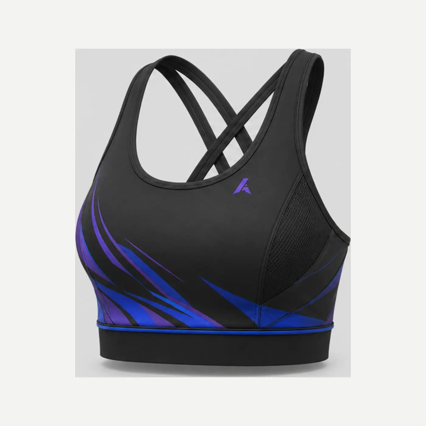 Sports Bra Reference 04 — three-quarter view