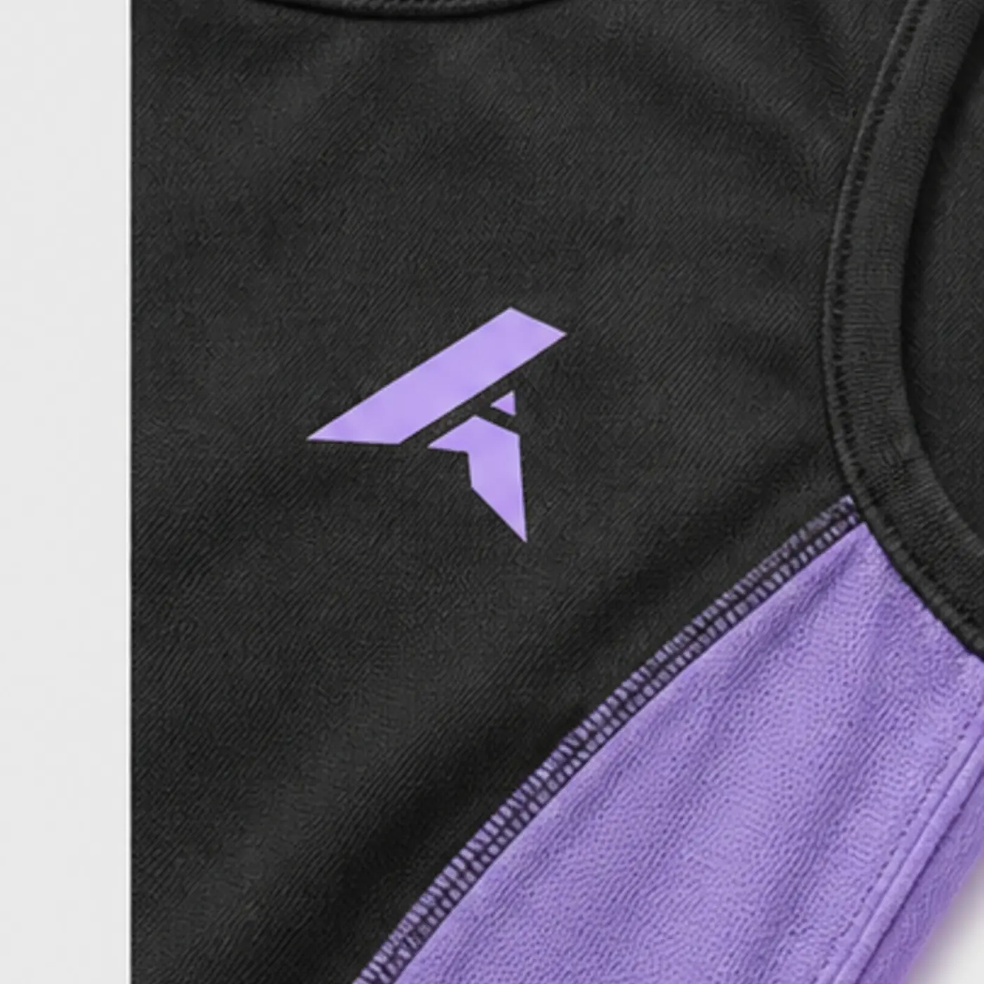 Performance Tank Top Reference 03 — fabric and construction detail