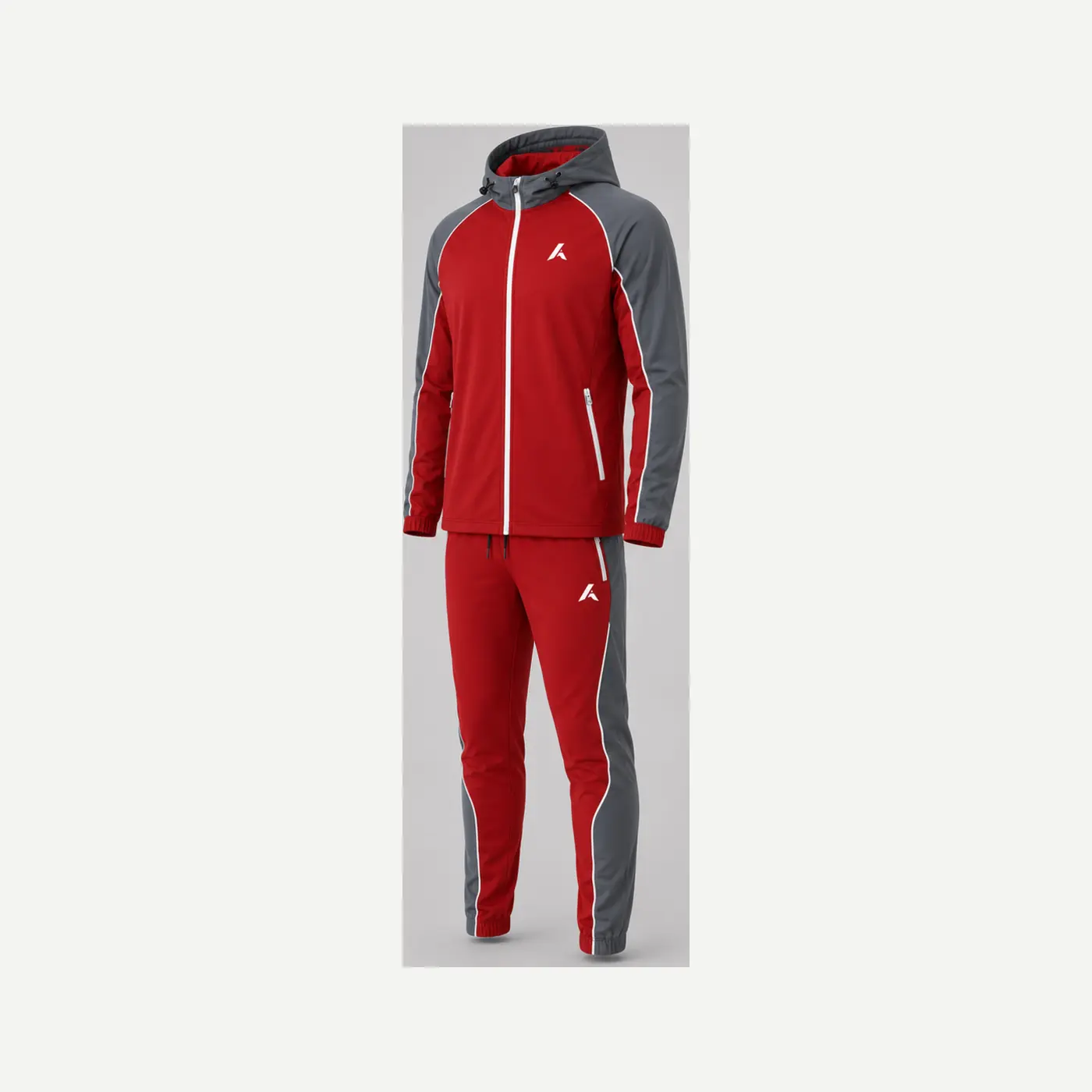 Performance Tracksuit Reference 03 — three-quarter view
