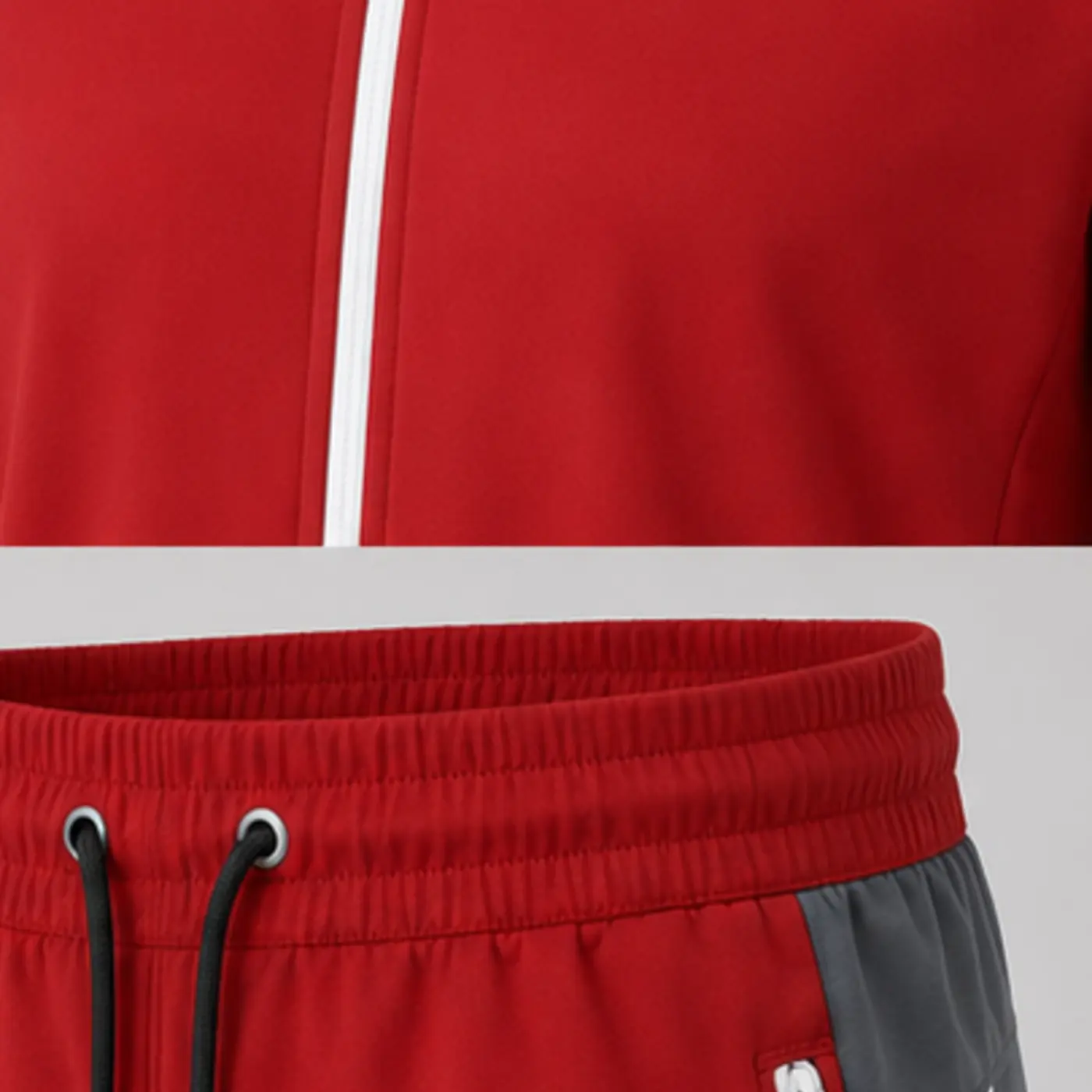 Performance Tracksuit Reference 03 — fabric and construction detail