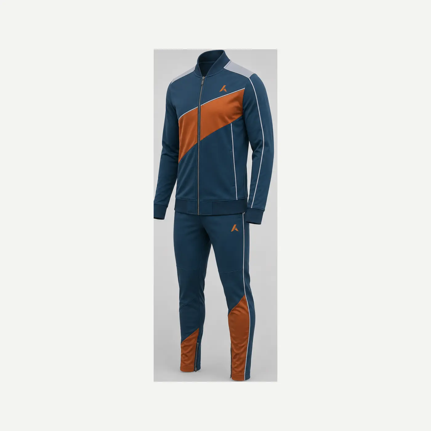 Performance Tracksuit Reference 04 — three-quarter view