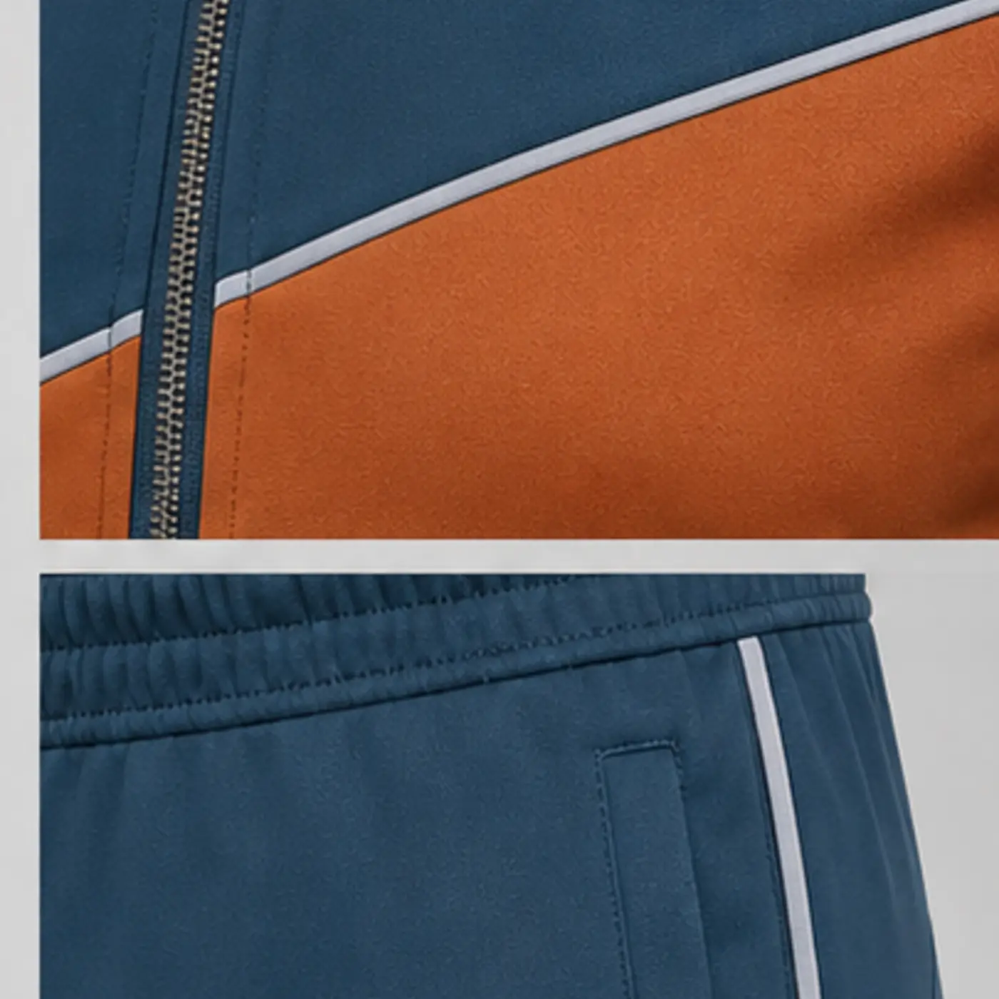 Performance Tracksuit Reference 04 — fabric and construction detail