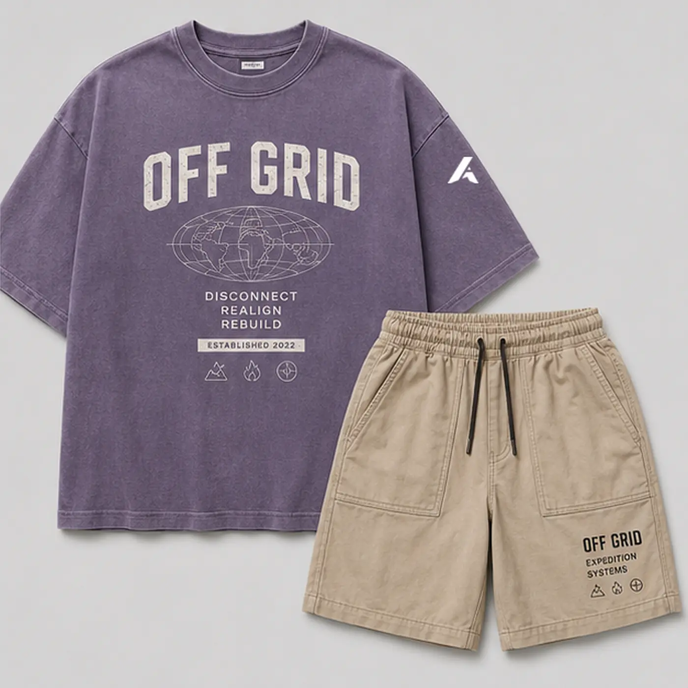 Coordinated Streetwear Set Reference 04