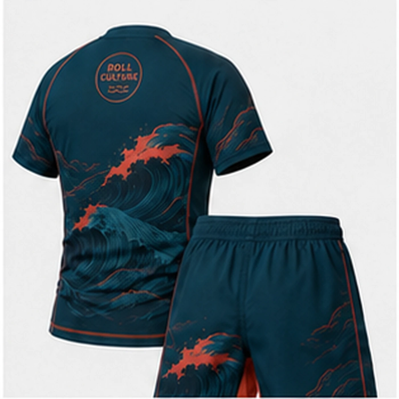 Roll Culture No-Gi Grappling Set — back view