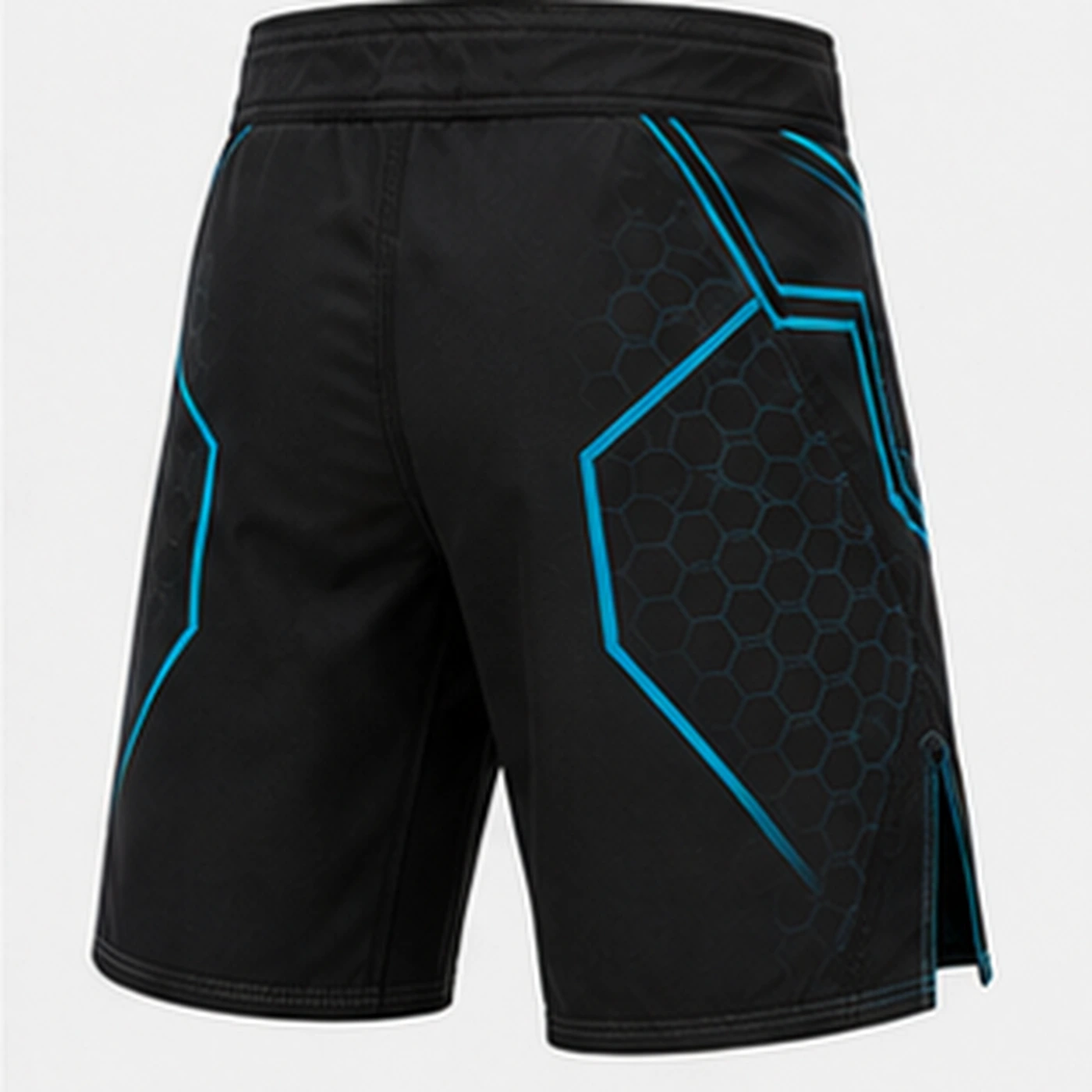 Night Clinch MMA Fight Shorts — back view