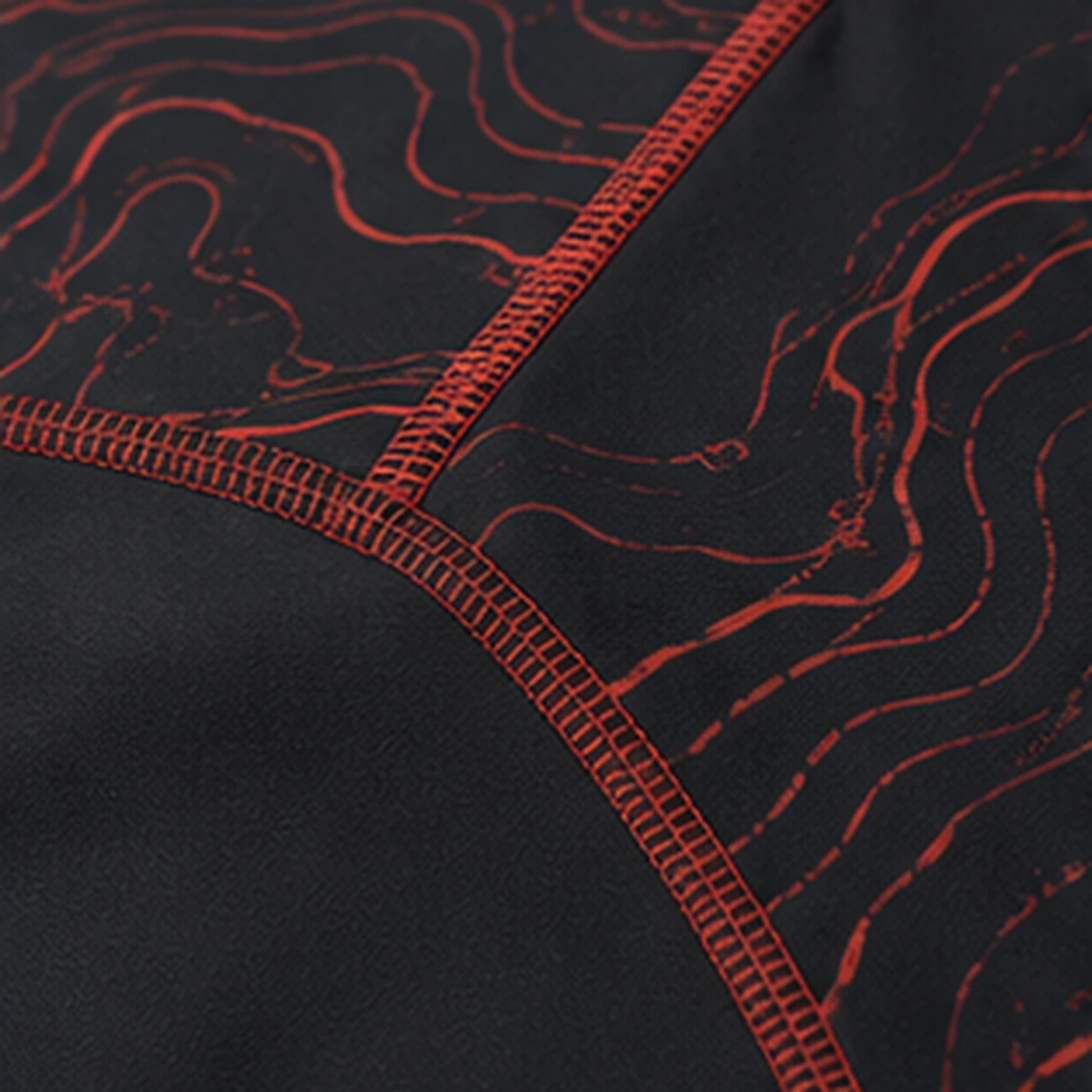 Iron Temple Long-Sleeve Rash Guard — fabric and construction details