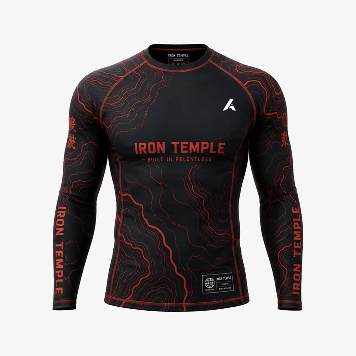 Iron Temple Long-Sleeve Rash Guard