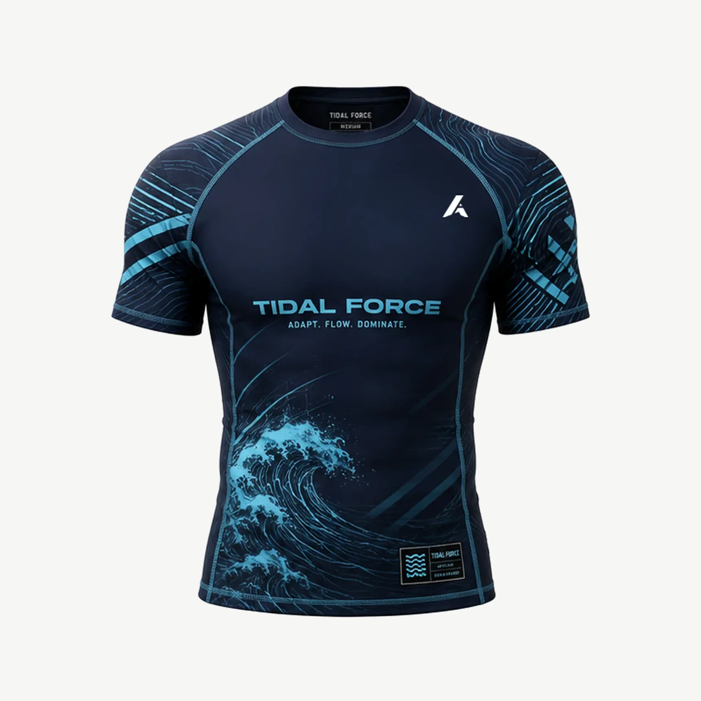 Tidal Force Short-Sleeve Rash Guard