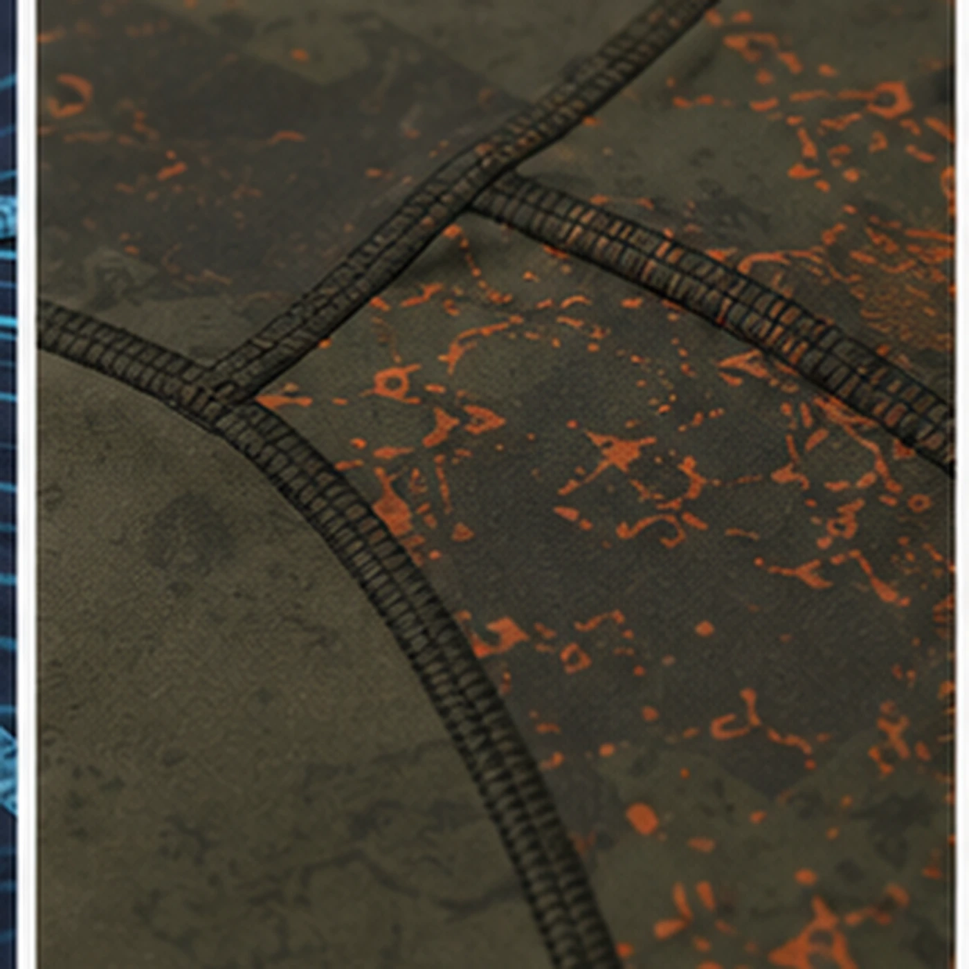 Grit Union Long-Sleeve Rash Guard — fabric and construction details