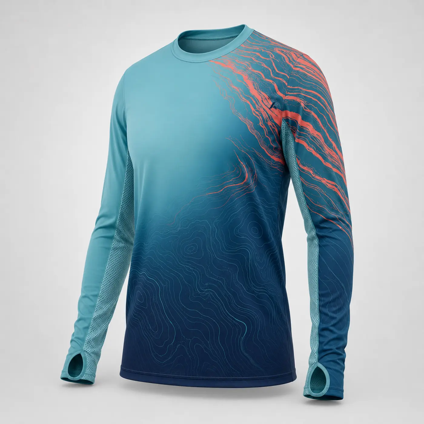 Fishing Wear Reference 01 — three-quarter angle view