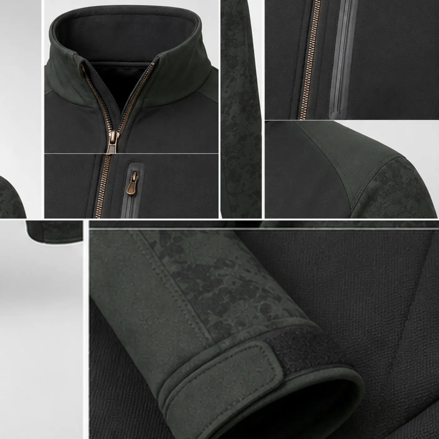 Hunting Wear Reference 02 — fabric and construction details