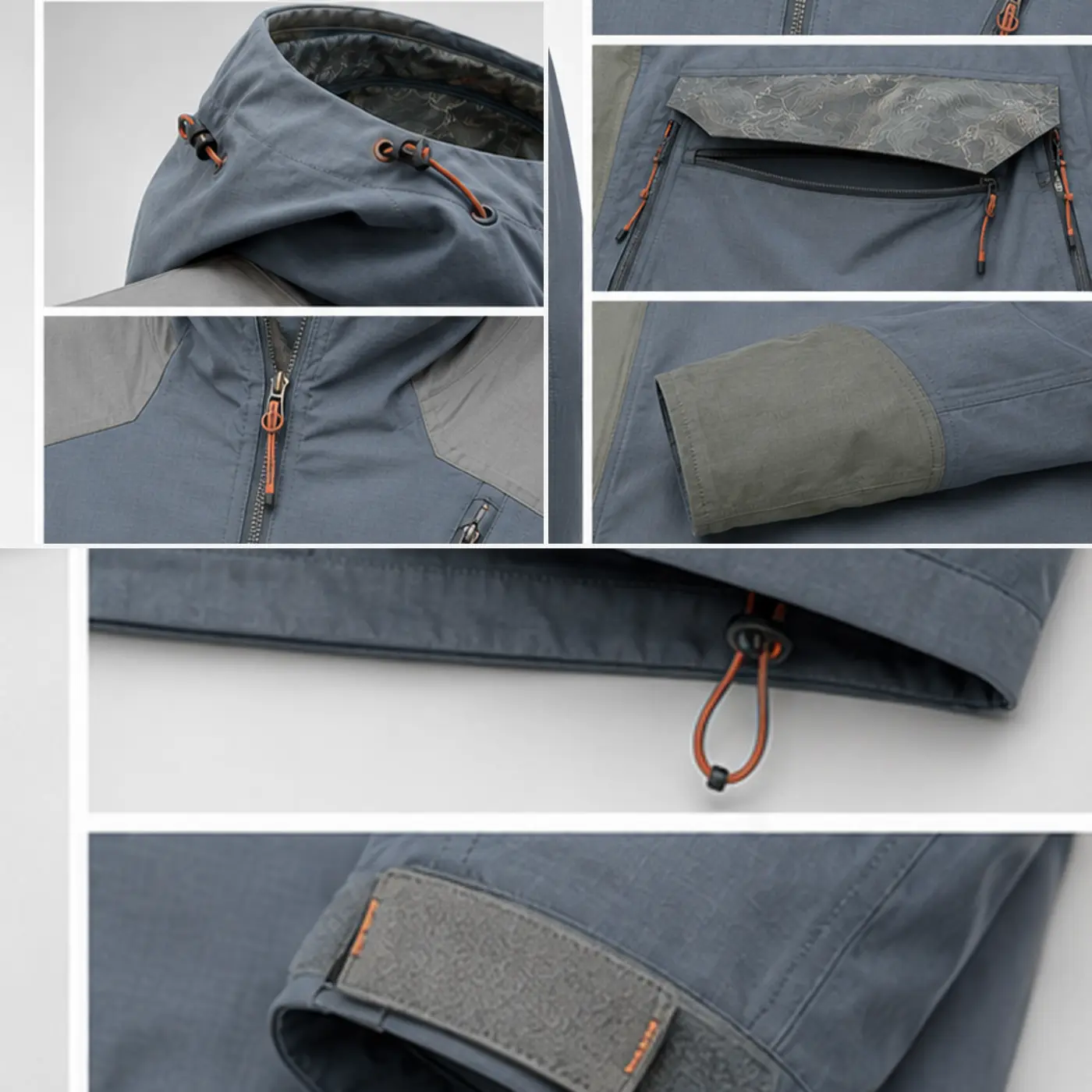 Hunting Wear Reference 04 — fabric and construction details