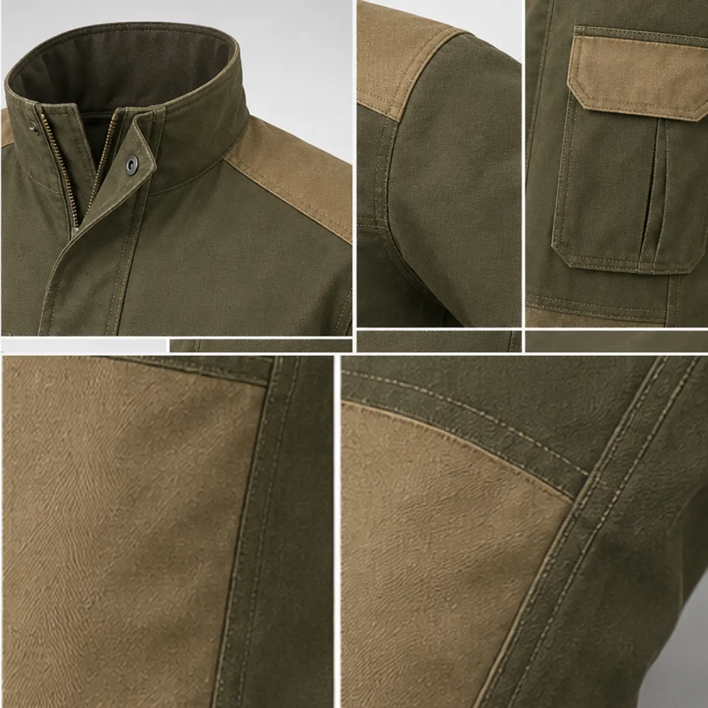 Outdoor Workwear Reference 03 — fabric and construction details