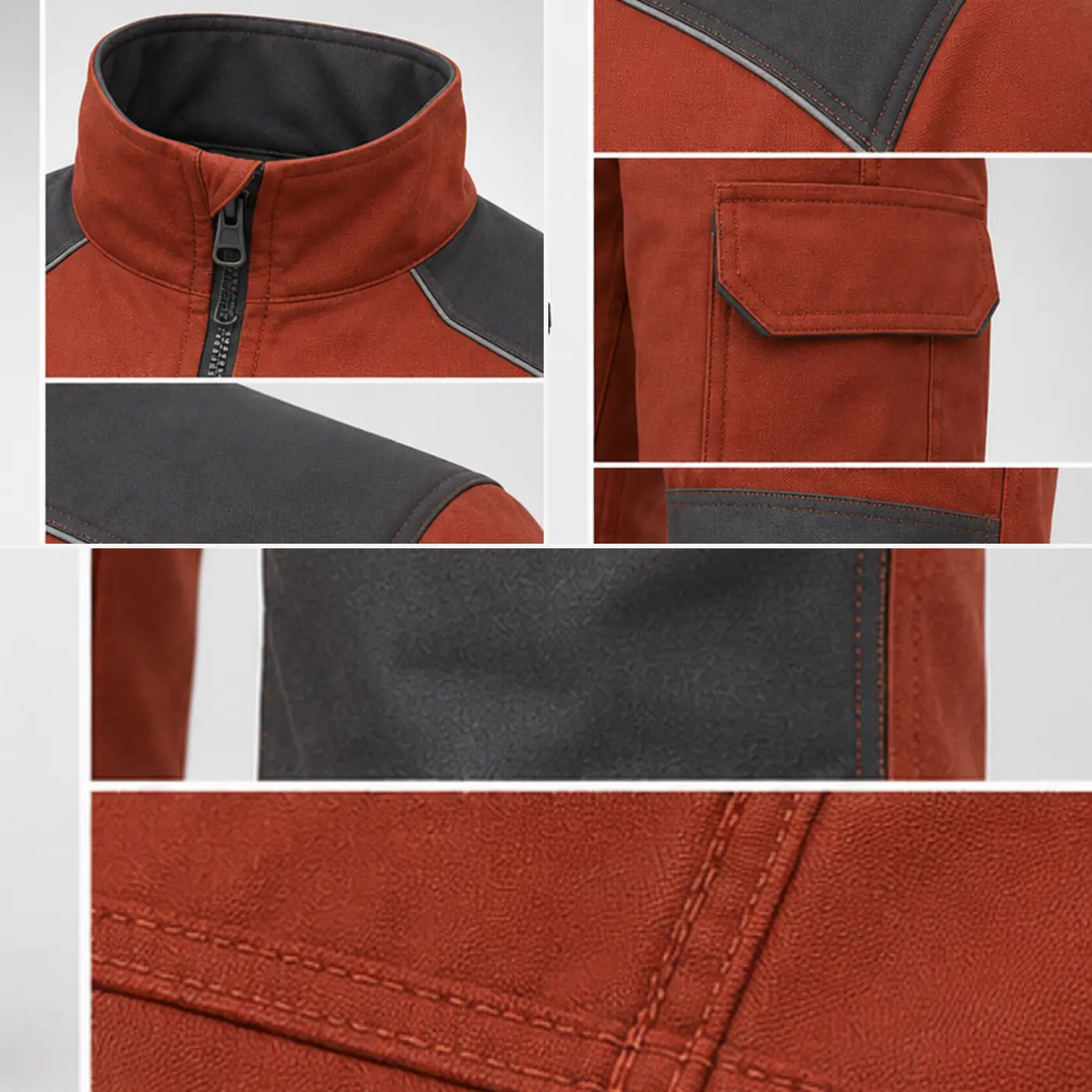 Outdoor Workwear Reference 04 — fabric and construction details