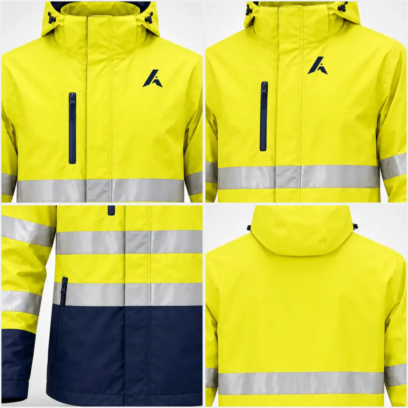 Safety Wear Reference 01 — fabric and construction details
