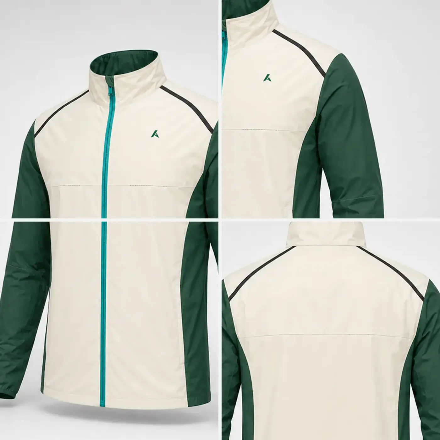 Outdoor Windbreaker Reference 03 — fabric and construction details