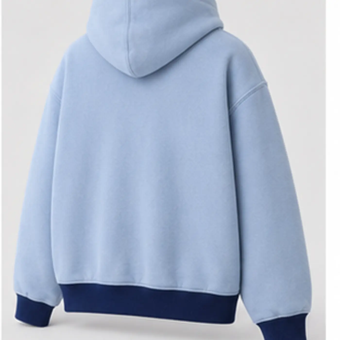 Celestial Rhinestone Boxy Hoodie — back view