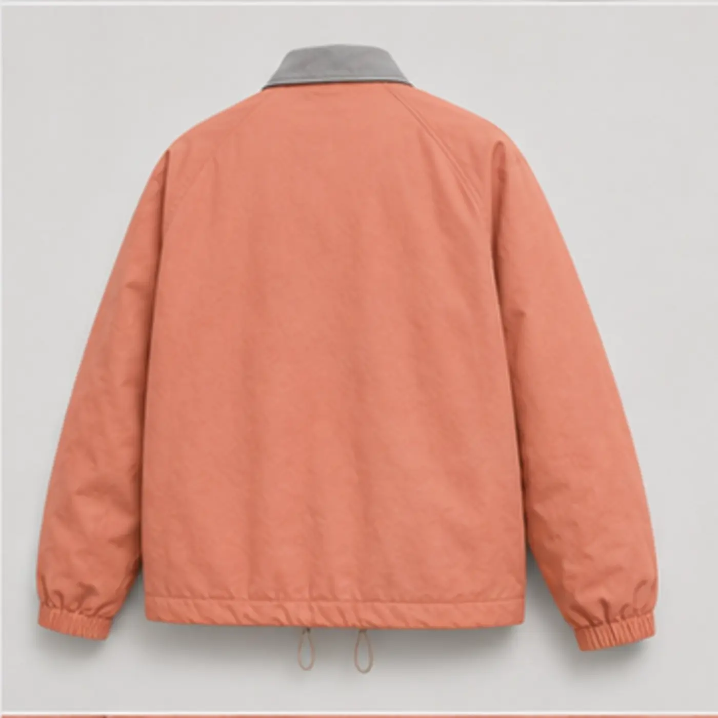 Change The Weather Puff-Print Coach Jacket — back view
