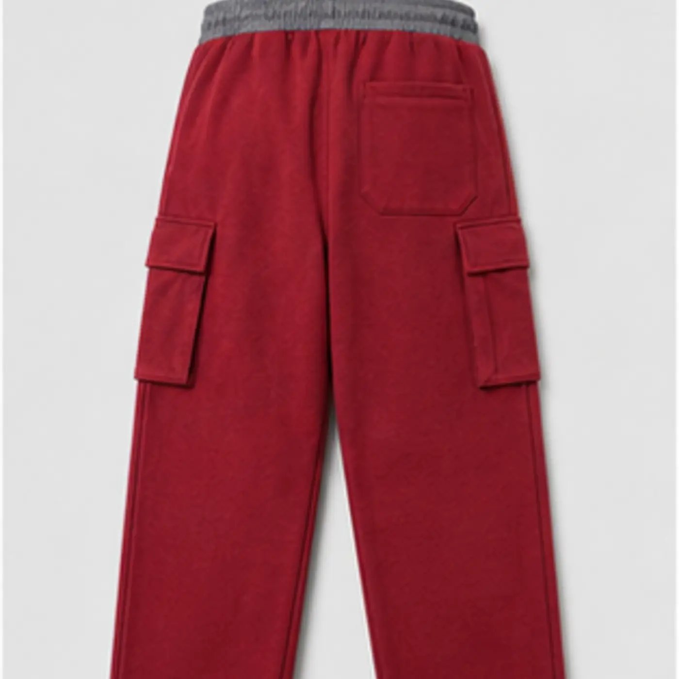 Move With Purpose Wide-Leg Cargo Joggers — back view
