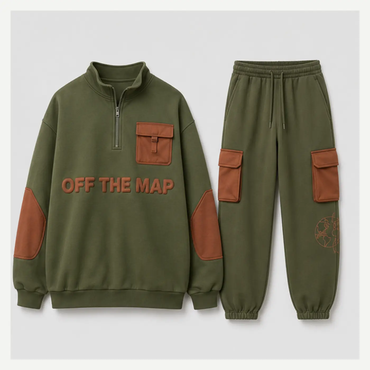 Off The Map Utility Streetwear Set