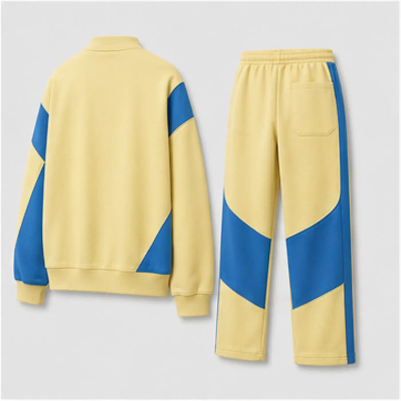 Find Your Frequency Panelled Sweat Set — back view