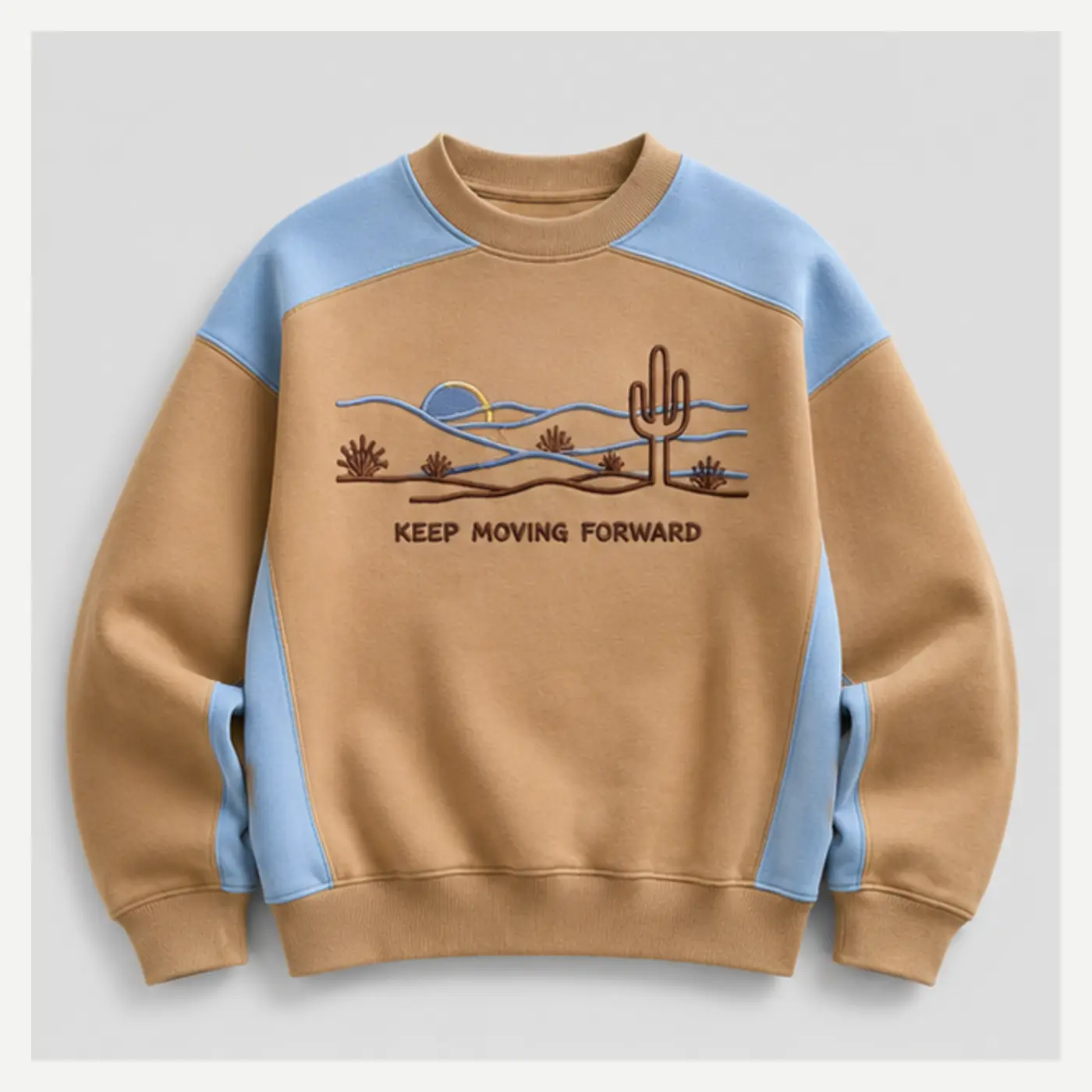 Desert Horizon Chain-Stitch Sweatshirt