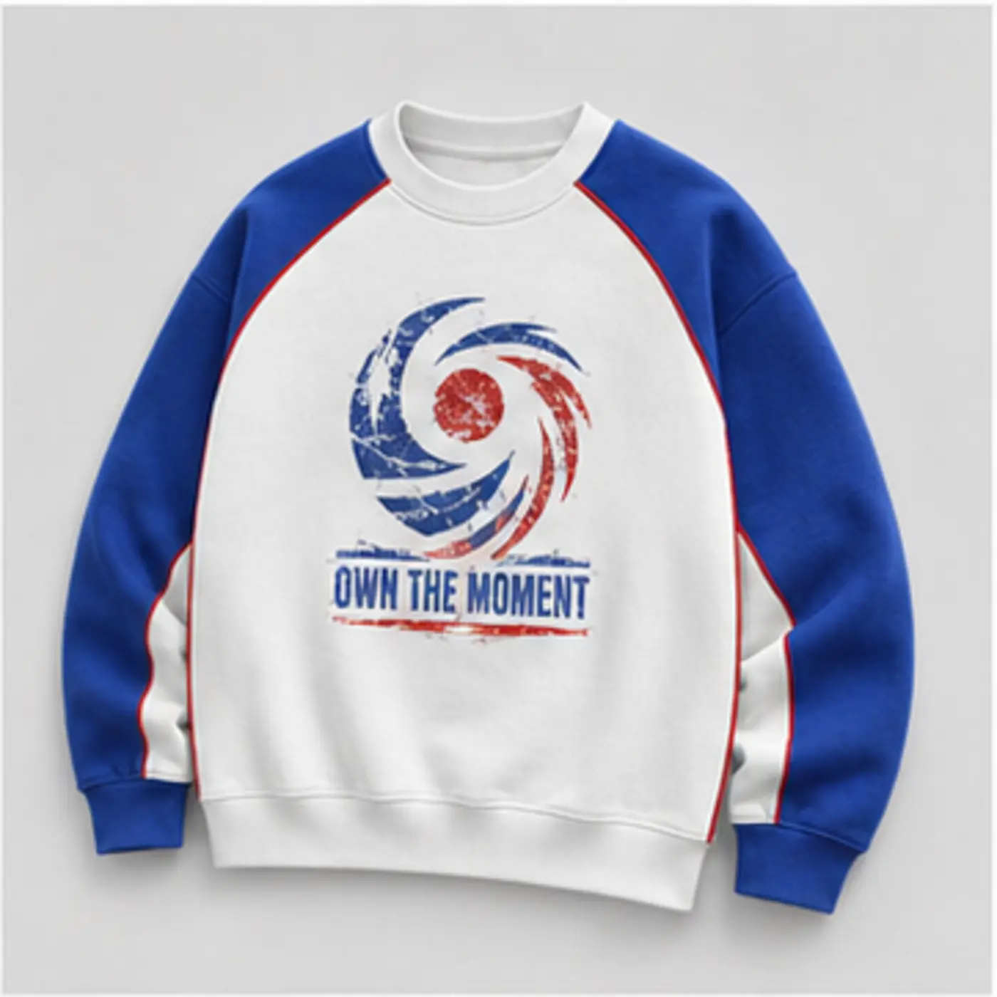 Own The Moment Vintage Sweatshirt — three-quarter angle view