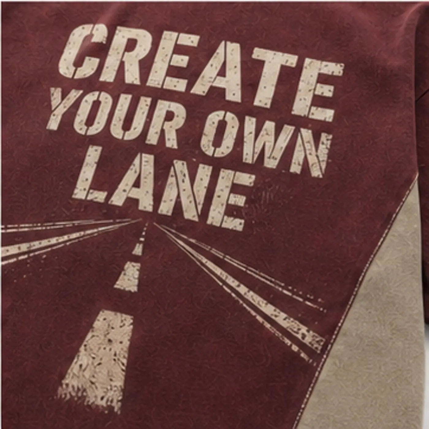 Create Your Own Lane Screen-Print T-Shirt — fabric and construction details
