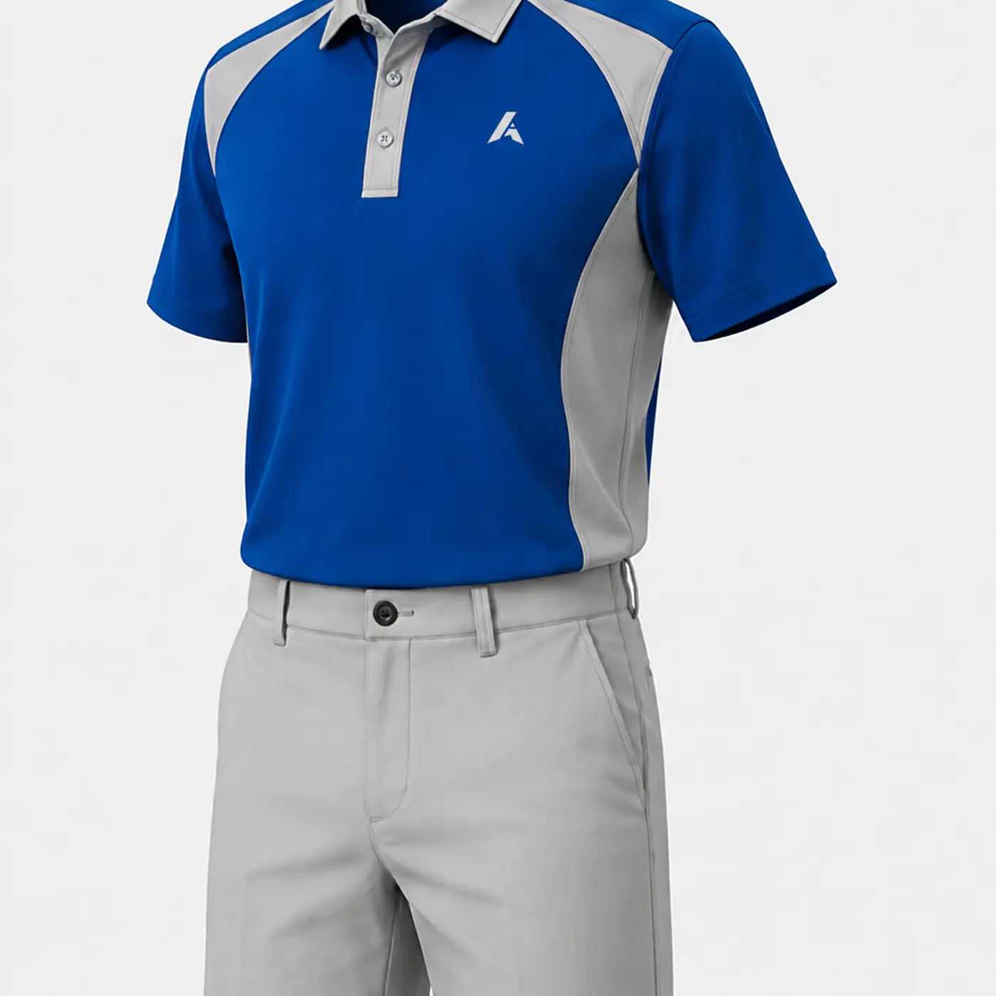 Royal Performance Golf Uniform — three-quarter angle view