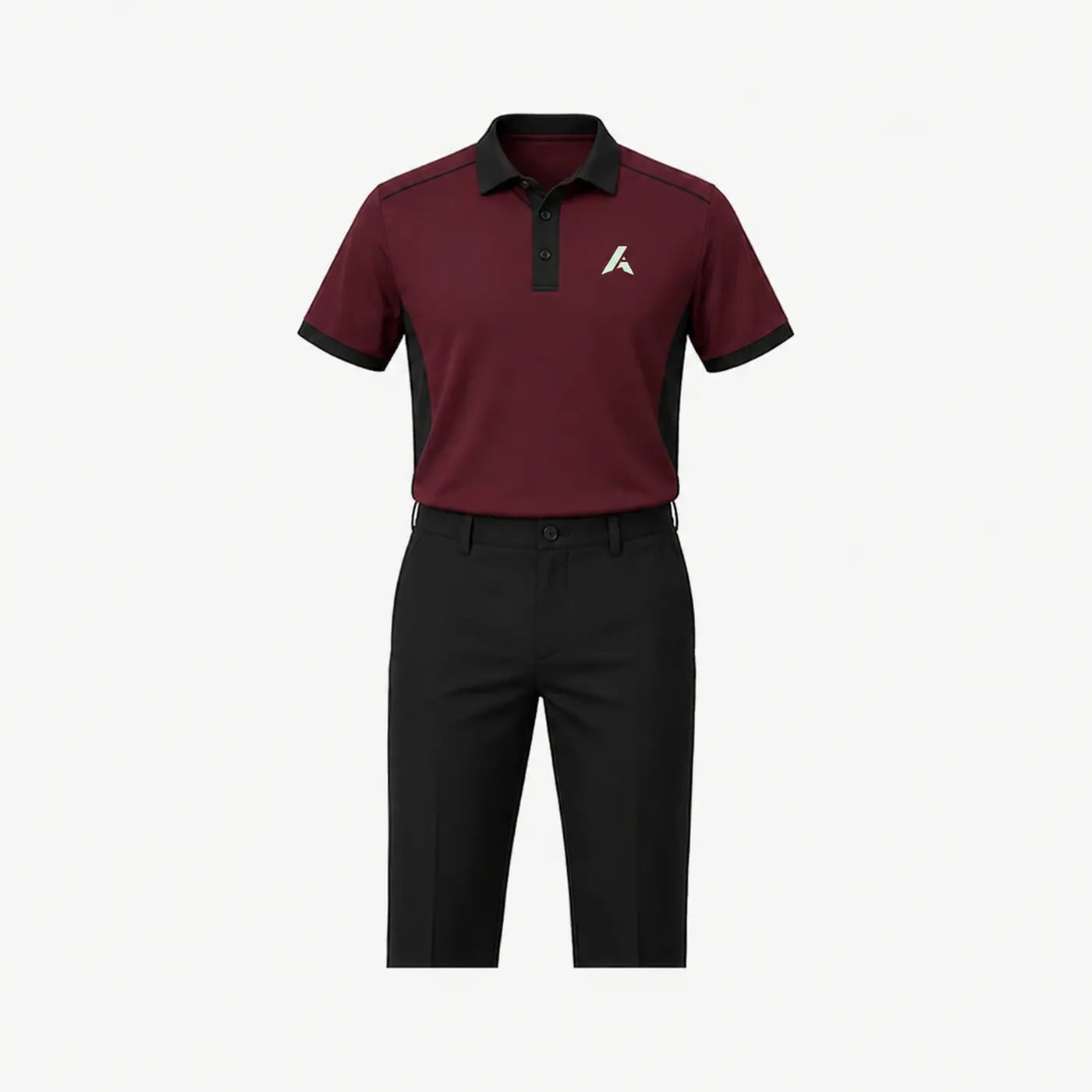 Maroon Tour Golf Uniform