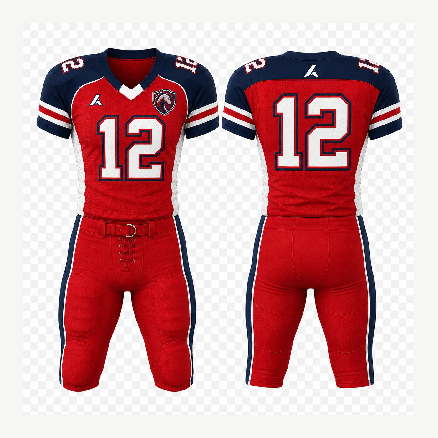 American Football Uniform Reference 01