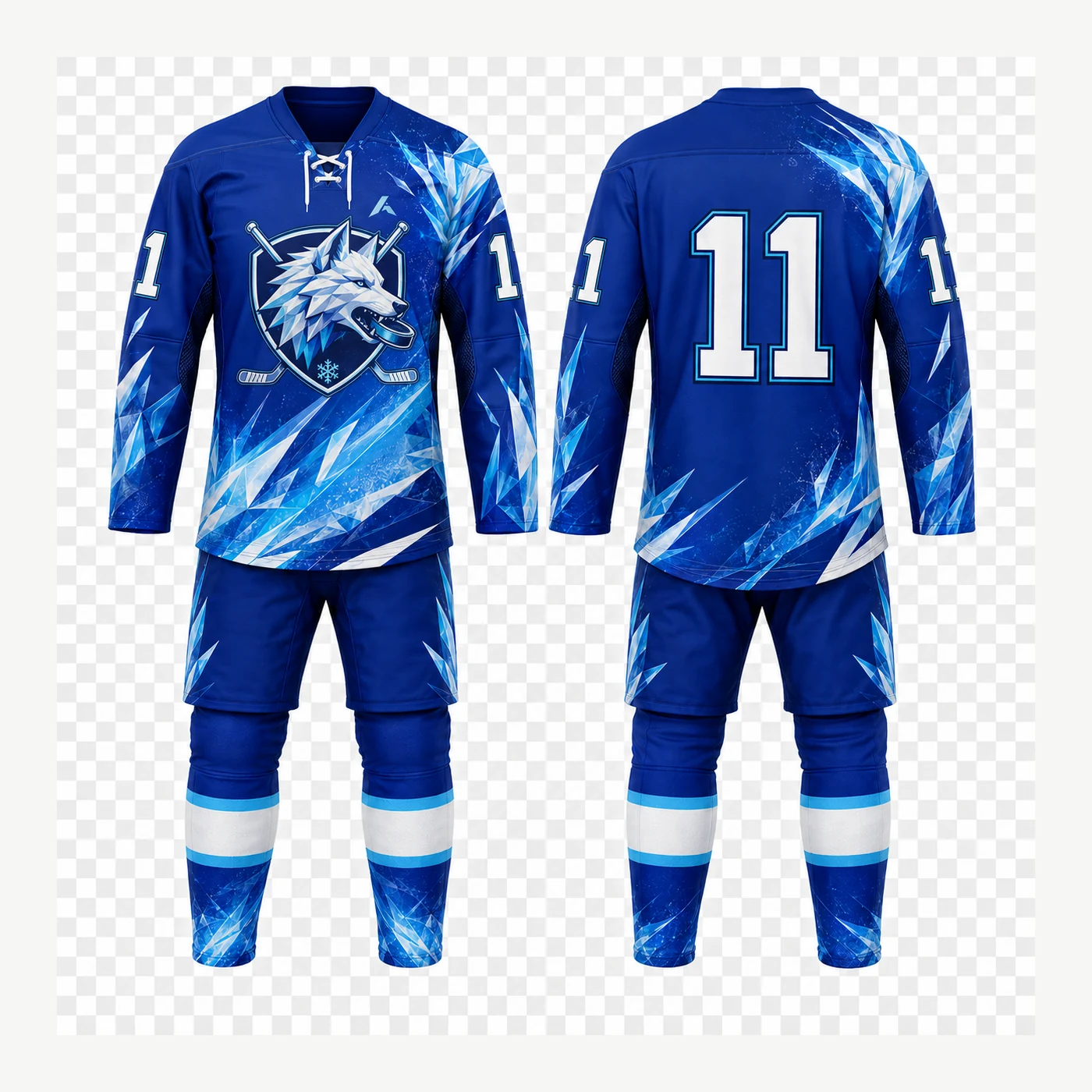 Ice Hockey Uniform Reference 01