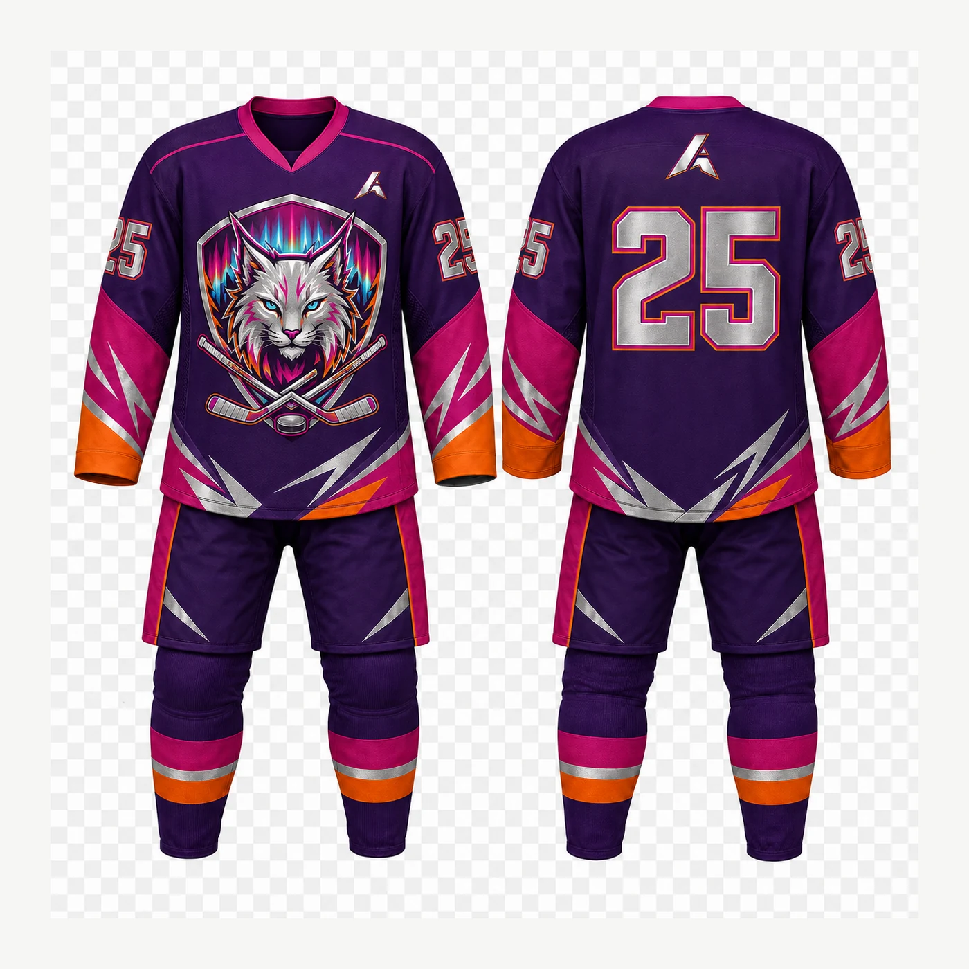 Ice Hockey Uniform Reference 04