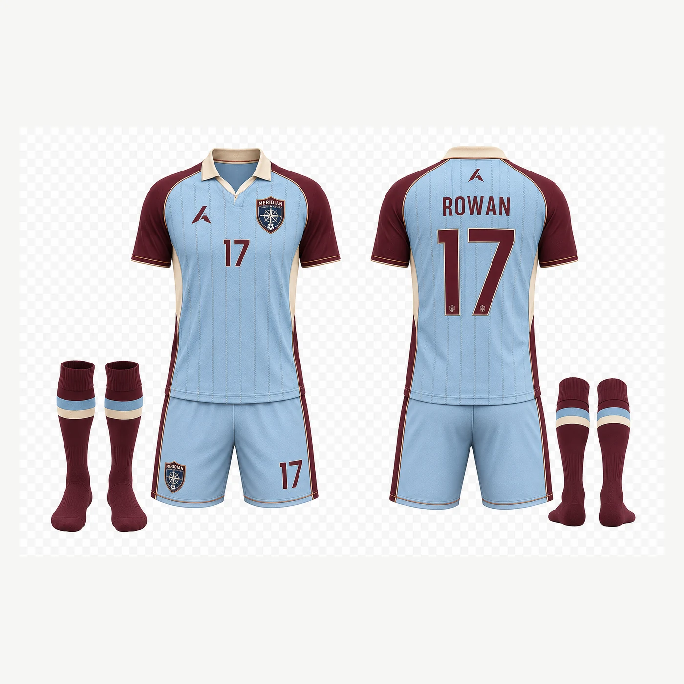 Soccer Uniform Reference 01