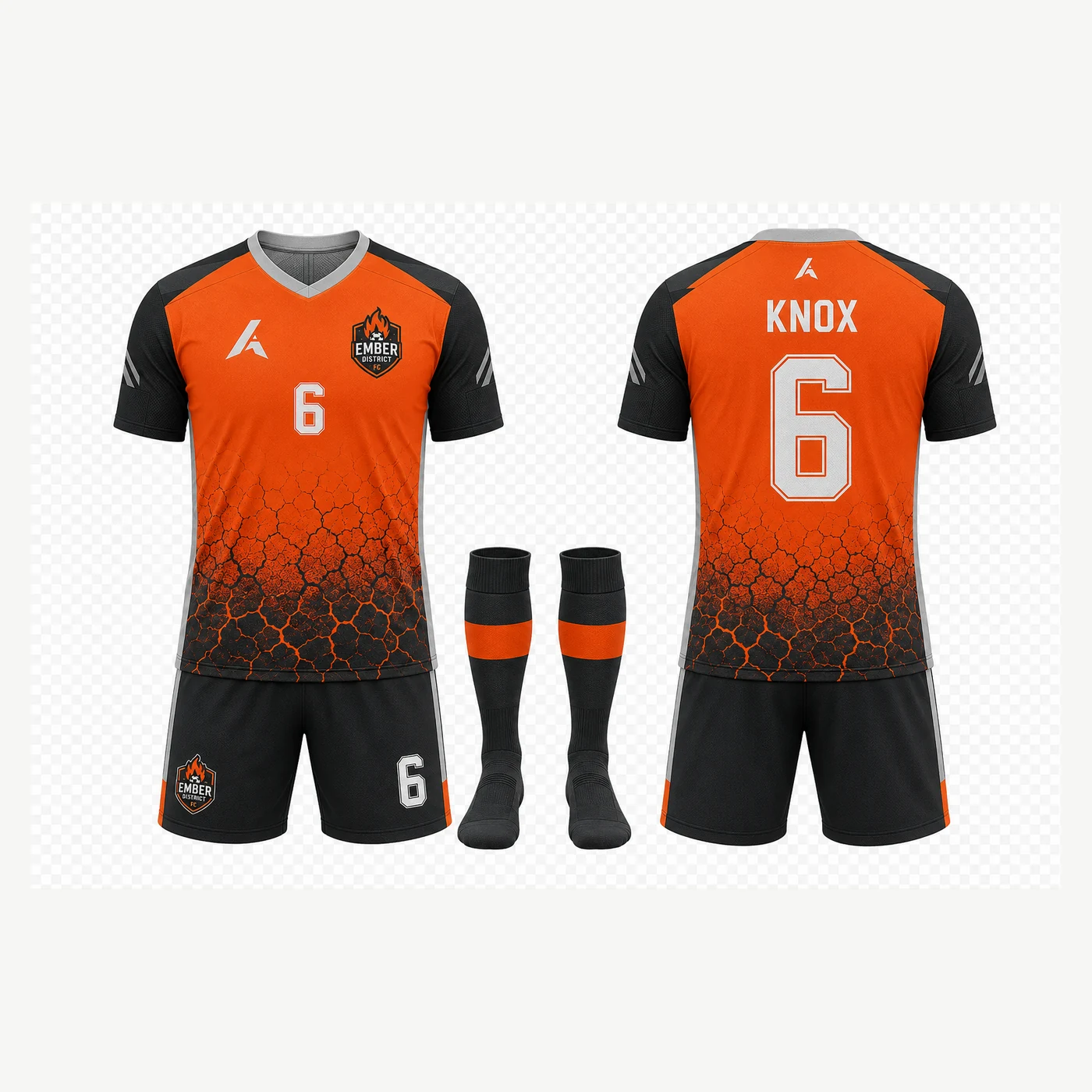 Soccer Uniform Reference 02