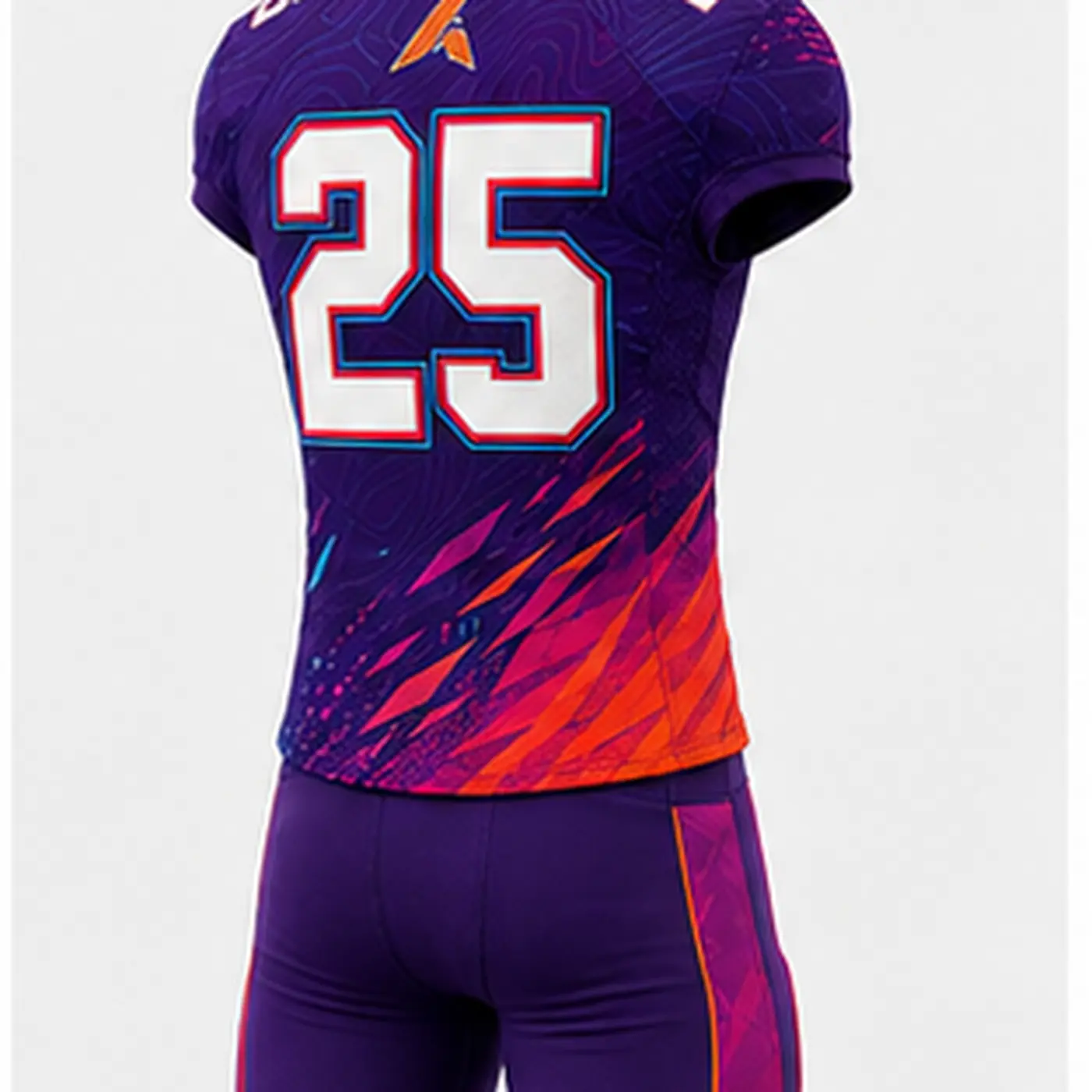 Violet Tech Football Uniform