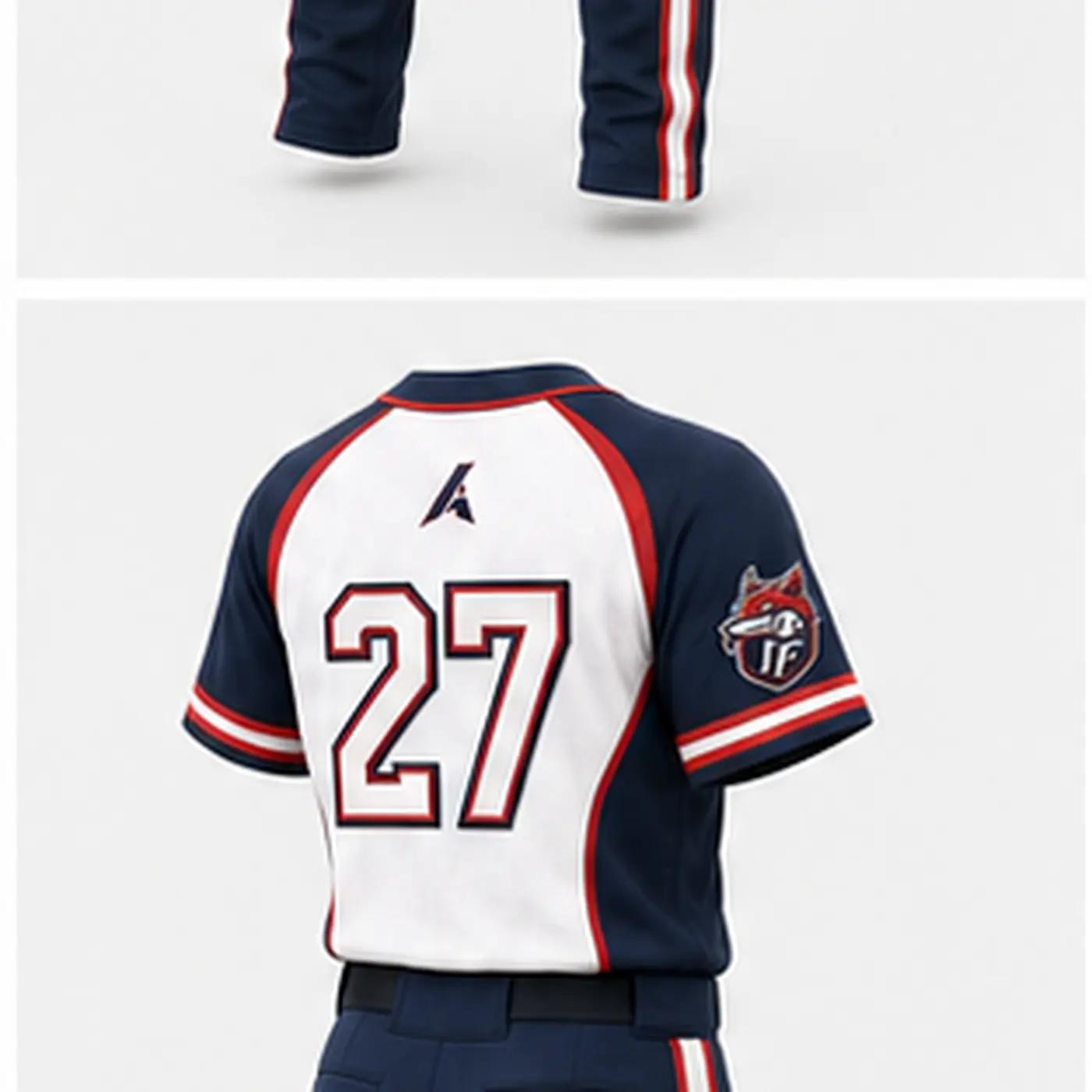 Ironfox Panel Baseball Uniform