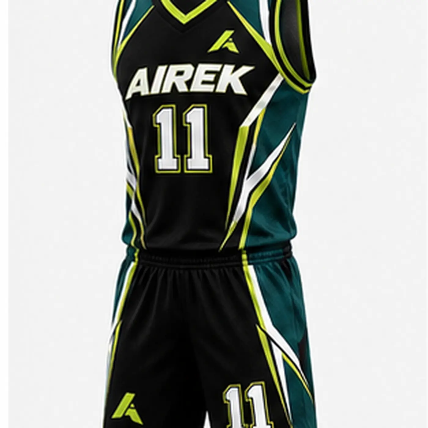 Neon Edge Basketball Uniform