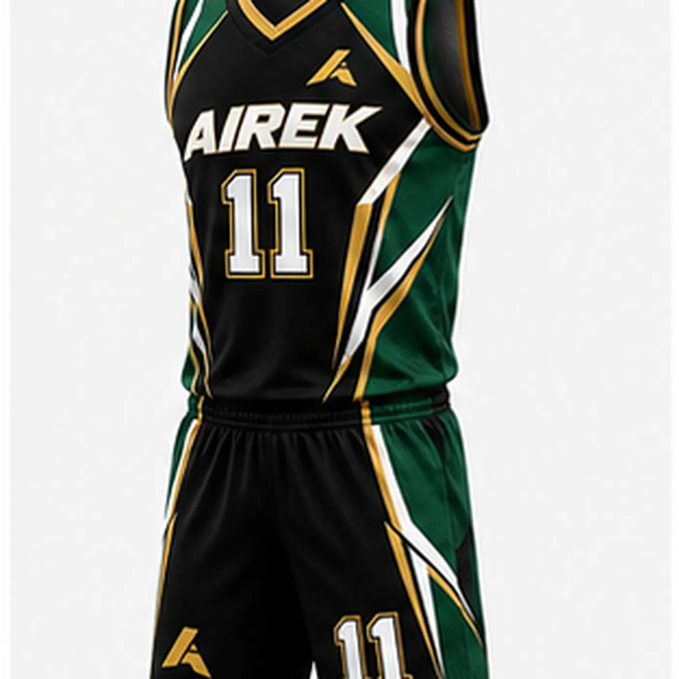 Forest Gold Basketball Uniform