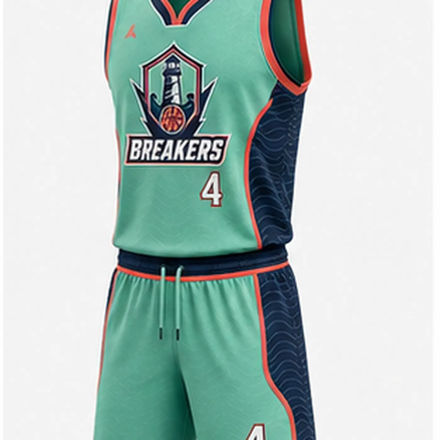 Aqua Breakers Basketball Uniform