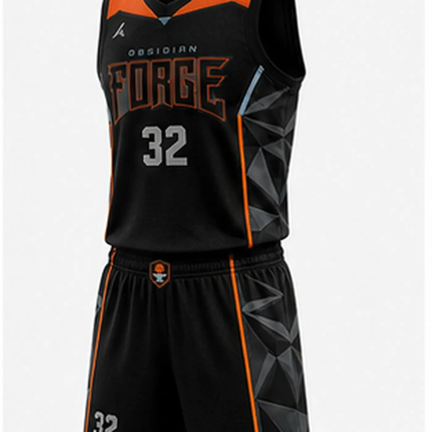 Obsidian Forge Basketball Uniform