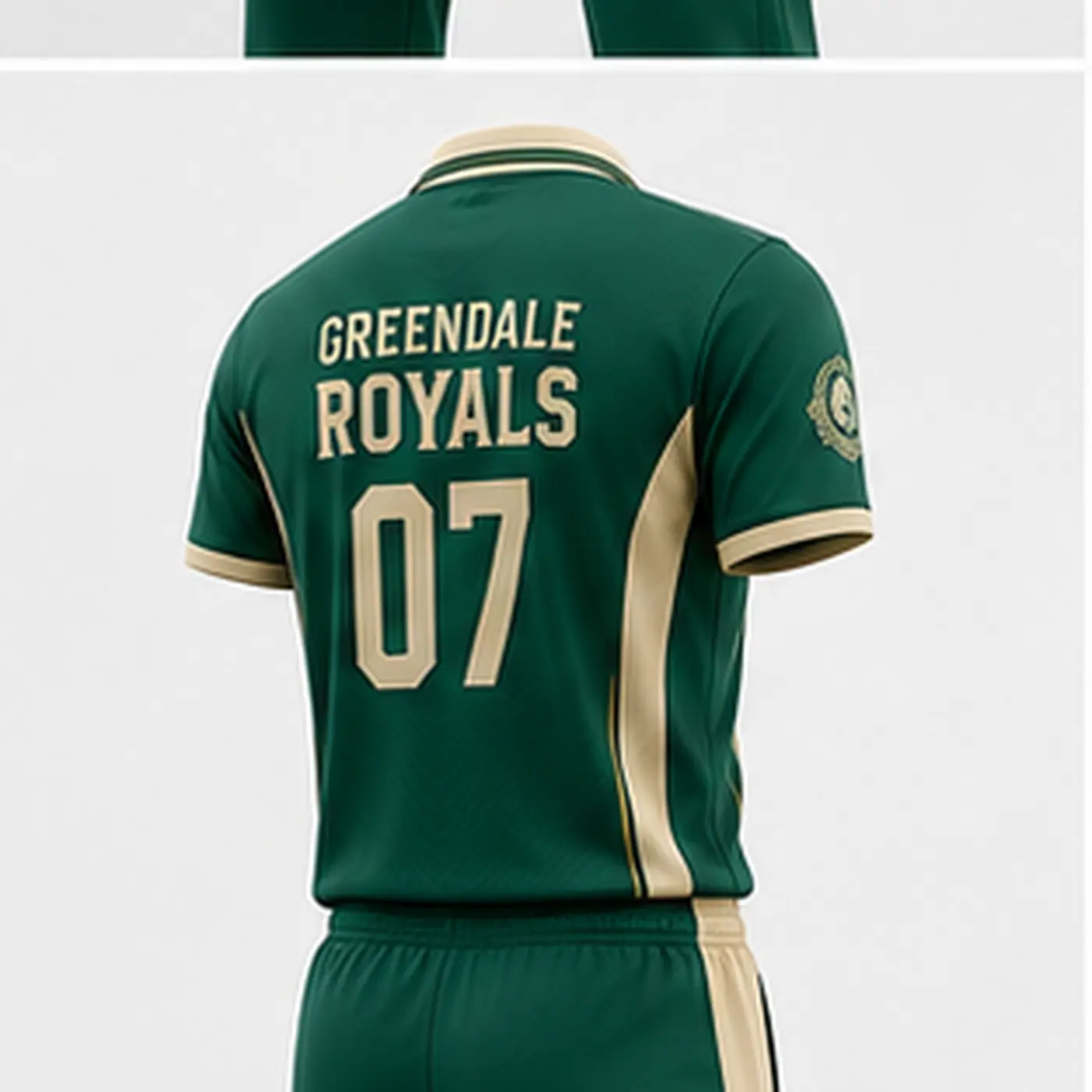 Green Royal Cricket Uniform