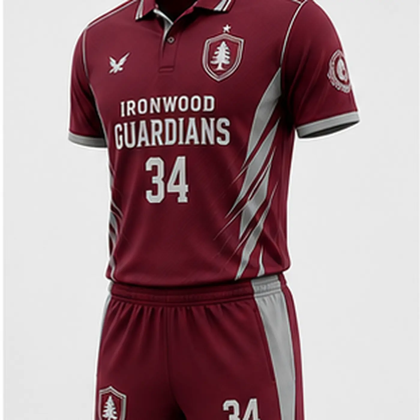 Ironwood Maroon Cricket Uniform